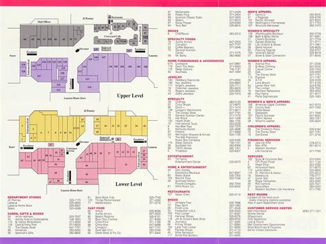 florence mall directory map.